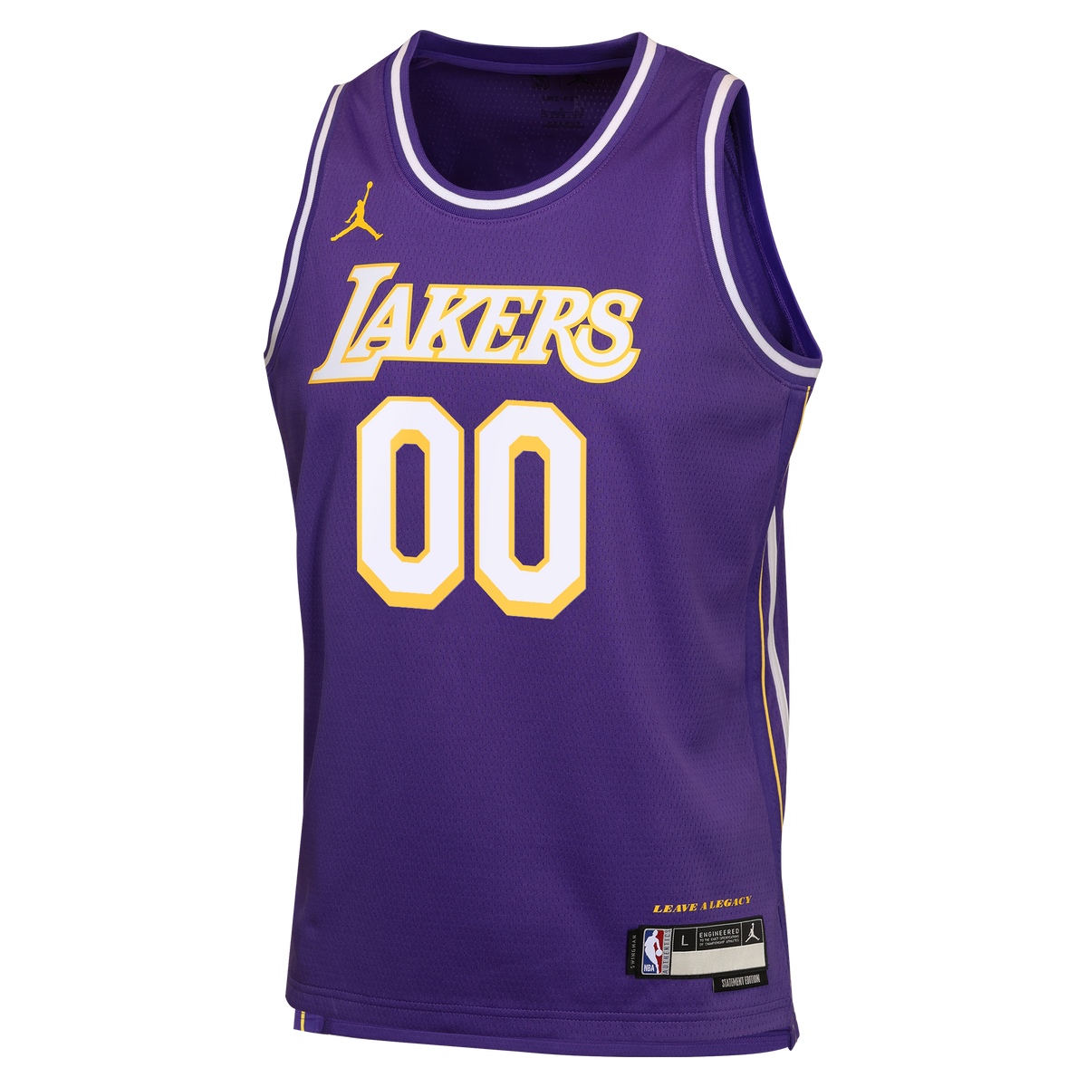 Los Angeles Lakers Jordan Statement Jersey - Custom - Youth